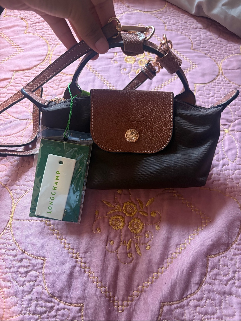 Bundle of 3pcs Le Pliage X-Small Top-Handle bag - Picture 3 of 3